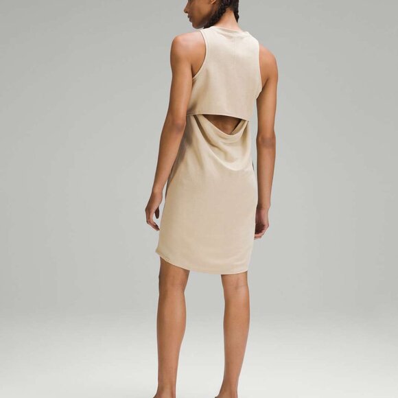 lululemon Back Vent Tank Dress Trench Size 10 New with Tag - Picture 3 of 4